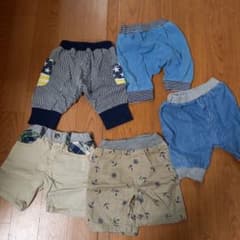 ベビーショートパンツ5点セットのサムネイル