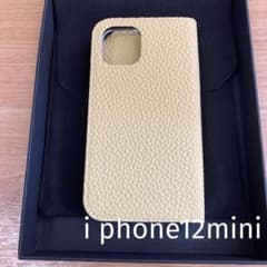 美品　BONAVENTURA iPhone 12mini手帳型ケース ／イエロー 美品 BONAVENTURA iPhone 12mini手帳型ケース ／イエロー - メルカリ