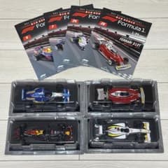 デアゴスティーニ ビッグスケール F1 コレクション 1/24 4台セット