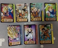 豪華】ドラゴンボール カードダス スーパーバトル Z戦士 最強形態 7枚