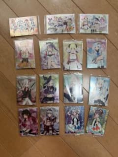 ホロライブ ウエハース カード 15枚セット まとめ売りのサムネイル