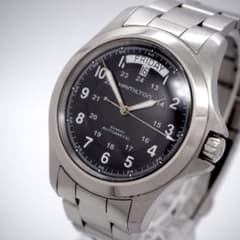 518 稼動 Hamilton 時計 H644550 カーキ キング　自動巻き 518 稼動 Hamilton 時計 H644550 カーキ キング 自動巻き - メルカリ