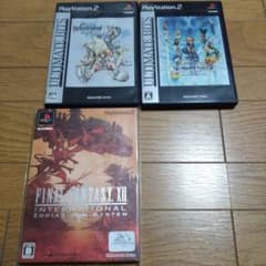 PS2 ソフト 3本セット キングダムハーツ FF12 - メルカリ
