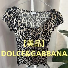 美品】DOLCE&GABBANA ドルチェ＆ガッバーナ レオパード柄 38 - メルカリ