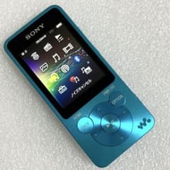 【超美品　バッテリ良好】　SONY ウォークマン NW-S14 8GB ライトピ バッテリー良好】 ソニー ウォークマン NW-S14 8GB あお② - メルカリ