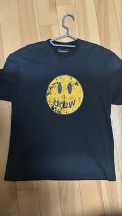 drew house スマイリーフェイス Tシャツ S 黒のサムネイル