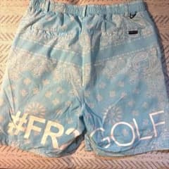 FR2 GOLF エフアールツーゴルフ裏メッシュハーフパンツ ペイズリー