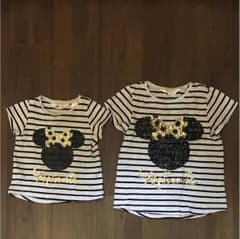 ミニーちゃん Tシャツ 120 90のサムネイル