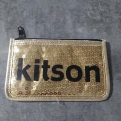 kitson ゴールド スパンコール カード入れのサムネイル