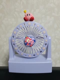 星のカービィ 卓上ファン パープル  USB接続 動作確認済のサムネイル