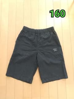 ハーフパンツ 160 男児 男の子 ブラック 黒のサムネイル