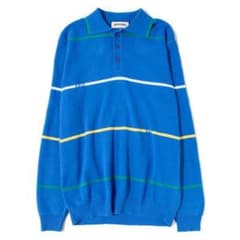 FUCKINGAWESOME STRIPES KNIT RUGBY SHIRTのサムネイル