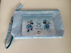 ディズニーシー 25周年 スーベニア おてふきキャリー ポーチのサムネイル