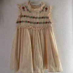 Apolina ノースリーブ 刺繍 ワンピース - メルカリ