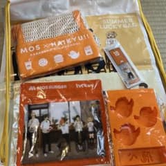 MOS BURGER × HAIKYU!! 상품 세트
