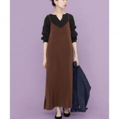 新品未使用！KBF!クルミボタンワンピース！のサムネイル