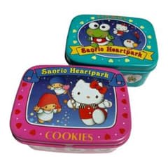 ビスケットの空き缶　キティ　ケロッピーのサムネイル