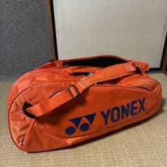 新品タグ付」YONEX ヨネックス ラケットバッグ オレンジ - メルカリ