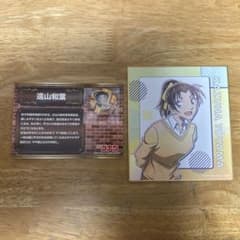 名探偵コナン プロフィール缶バッジ&トレーディングミニ色紙セット売り