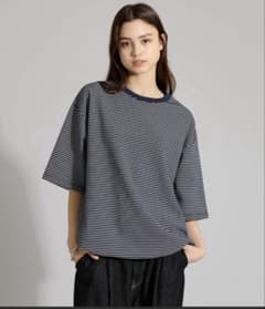 WETTEMPT CREW NECK DRAW CORD BORDER T
