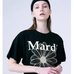 マルディメクルディ 半袖Tシャツ　ブラッククリーム　Mardi Mercrediのサムネイル