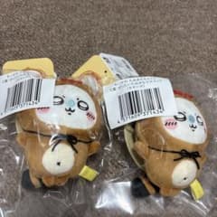 ちいかわ たぬきだもんくじ C賞　ぜったいたぬきなマスコット モモンガ２個のサムネイル
