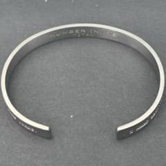 NUMBER (N)INE 01SS Message Titan Bangle - メルカリ