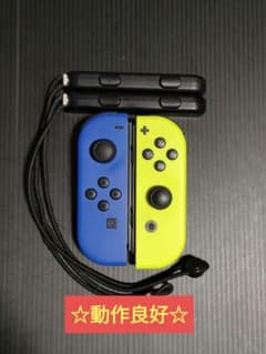 Switch スイッチJoy-Con ジョイコン ブルー＆イエロー 左右セットのサムネイル