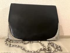 ★mmm様専用★⭐︎VALENTINO ショルダーバッグ ブラック　ラインストーンのサムネイル