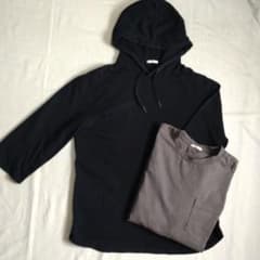 GU フード付きTシャツとポケット付きTシャツセットのサムネイル