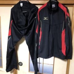 Mizuno ウォームアップウェア XO ブラック/レッドのサムネイル