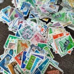 日本 ヴィンテージ 使用済み切手 まとめ 大量 - メルカリ