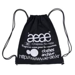 aeae ナップサック ブラックのサムネイル