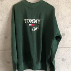 〈TOMMY〉グリーン丸襟トレーナーのサムネイル