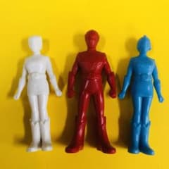 동물전대 쥬오우저 미니 피규어 3체 세트