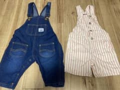 サロペット、オーバーオールのセットのサムネイル