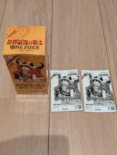 ONE PIECEカードゲーム 世界最強の戦士 BOX　プロモ付きのサムネイル