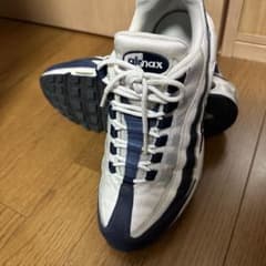 NIKE AIR MAX 95 ホワイト ネイビー スニーカーのサムネイル