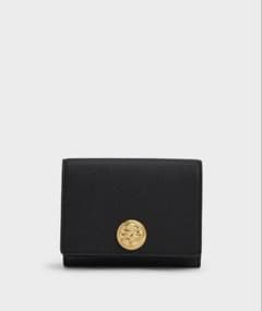 CHARLES & KEITH 三つ折り財布 ブラックのサムネイル