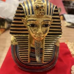 ツタンカーメン　黄金マスク　置物 ツタンカーメン 黄金マスク 壁掛け古代エジプト置物ファラオ発掘