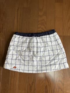 【美品】エレッセellesse 防寒用中綿入りテニススコート　Lサイズのサムネイル