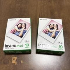 FUJIFILM instax mini インスタントフィルム 10枚入 2箱のサムネイル