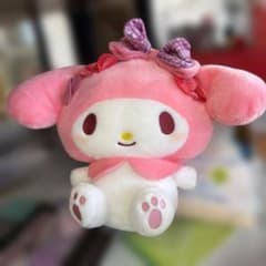 マイメロディ ぬいぐるみ リボン付きのサムネイル