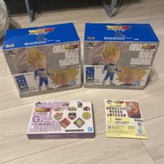 ドラゴンボール一番くじ　ベジータ　2体セット（おまけ付き）のサムネイル