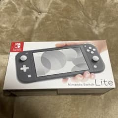 Switchライト　グレー色　本体と箱のみのサムネイル