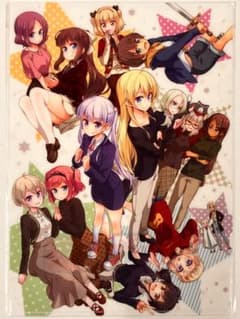 A4 클리어 파일 NEW GAME! 만화 타임 키라라 전