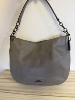 COACH チェルシー ホーボー 2WAYショルダーバッグ グレー - メルカリ