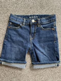 未使用☆ZARA デニムハーフパンツ116サイズのサムネイル
