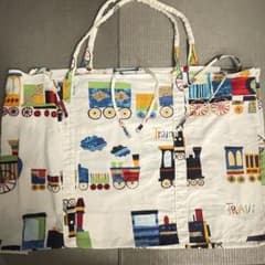 お昼寝布団バッグ 列車デザインのサムネイル