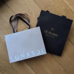 LUNASOL クレドポーボーテ ショップ袋 2枚セット
